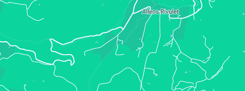 Map showing the location of Balcarres Pet Retreat in Allens Rivulet, TAS 7150