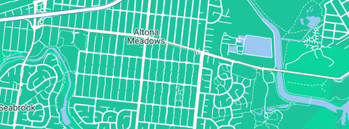 Map showing the location of Rainstorm Studio in Altona Meadows, VIC 3028
