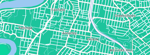 Map showing the location of Taco Bell Annerley in Annerley, QLD 4103
