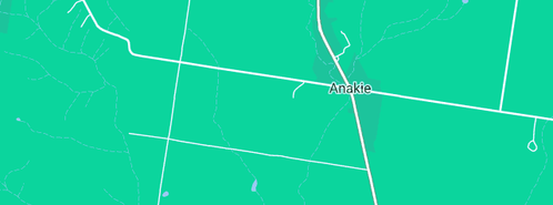 Map showing the location of Winter in Anakie, VIC 3213