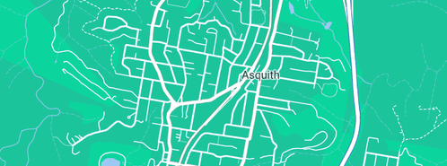 Map showing the location of Hudson Angela in Asquith, NSW 2077