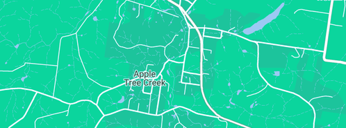Map showing the location of Anderson K J in Apple Tree Creek, QLD 4660