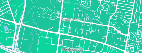 Map showing the location of Supercharge Batteries in Arndell Park, NSW 2148