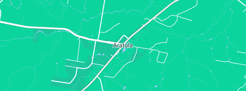 Map showing the location of Aratula Markets in Aratula, QLD 4309
