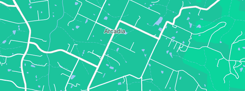 Map showing the location of Above All Tree Services in Arcadia, NSW 2159