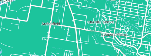 Map showing the location of Beattie Warren in Archerfield, QLD 4108