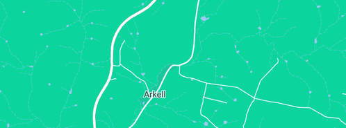 Map showing the location of Blue Star Healing Centre in Arkell, NSW 2795