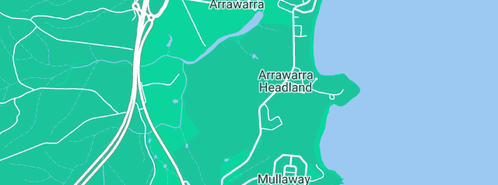 Map showing the location of Ocean View House in Arrawarra Headland, NSW 2456