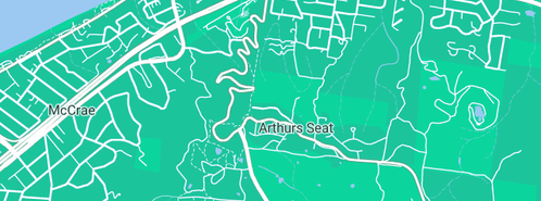 Map showing the location of Exclusive Audio Visual in Arthurs Seat, VIC 3936