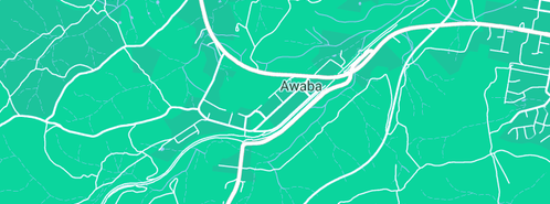 Map showing the location of AMD High Pressure Cleaning in Awaba, NSW 2283