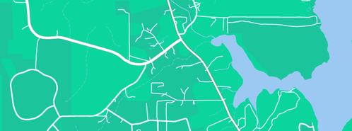 Map showing the location of Augusta Emporium in Augusta, WA 6290