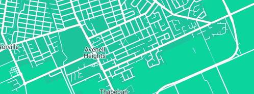 Map showing the location of Turello Concreting in Avenell Heights, QLD 4670