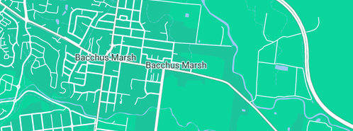 Map showing the location of Competitive Fencing & Repairs in Bacchus Marsh, VIC 3340