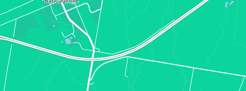 Map showing the location of Spenague Cattleyards - Baddaginnie in Baddaginnie, VIC 3670