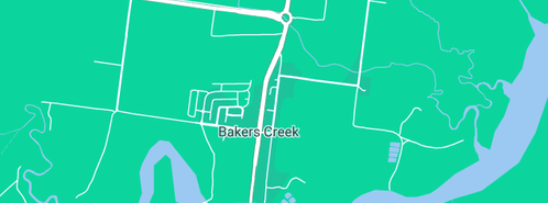 Map showing the location of Wilsons V W Services in Bakers Creek, QLD 4740