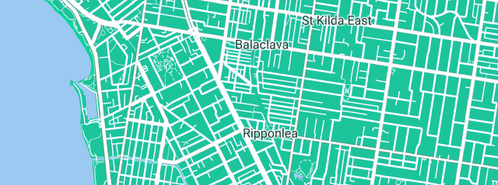 Map showing the location of Balaclava Dental Care in Balaclava, VIC 3183
