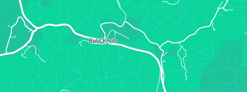 Map showing the location of Hinterland Driving School in Bald Knob, QLD 4552