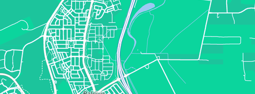 Map showing the location of Baldivis Health and Fitness in Baldivis, WA 6171