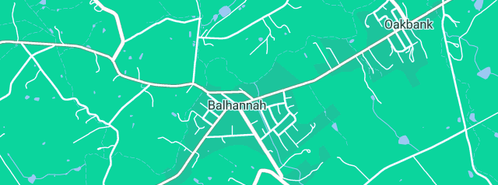 Map showing the location of Leas' Accounting Solutions in Balhannah, SA 5242