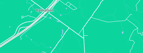 Map showing the location of Gough & Hanrahan Grain & Fertiliser in Balmattum, VIC 3666