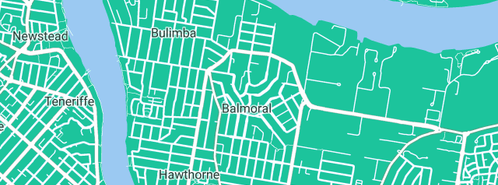 Map showing the location of Brisbane Possum & Pest Service in Balmoral, QLD 4171