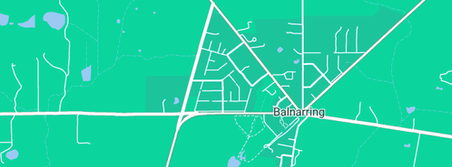 Map showing the location of Balnarring Village Hardware in Balnarring, VIC 3926