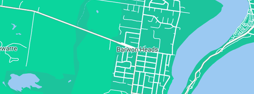 Map showing the location of Iamsali Graphic Arts Design in Barwon Heads, VIC 3227