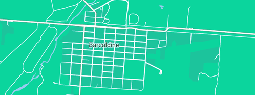 Map showing the location of Central QLD Tafe Barcaldine in Barcaldine, QLD 4725