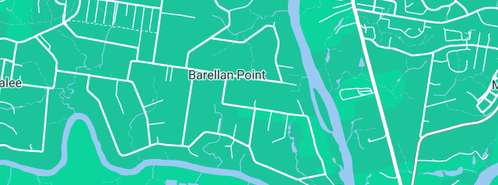 Map showing the location of Karalee Tree Management in Barellan Point, QLD 4306