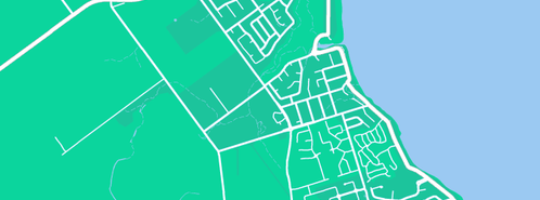 Map showing the location of Koola Beach Apartments Bargara in Bargara, QLD 4670