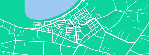 Map showing the location of Hamood Bldg in Barmera, SA 5345