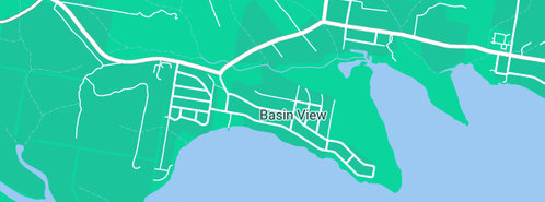 Map showing the location of Grime Control in Basin View, NSW 2540