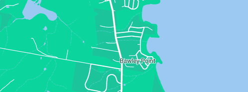 Map showing the location of Dulkara Framing & Wildlife Gallery in Bawley Point, NSW 2539