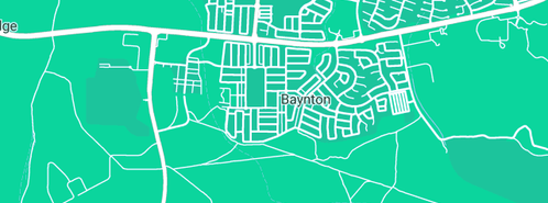 Map showing the location of Carry On Cleaning in Baynton, WA 6714