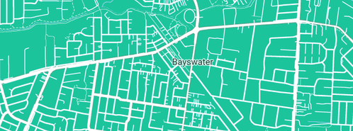 Map showing the location of Tandex Pty Ltd in Bayswater, VIC 3153