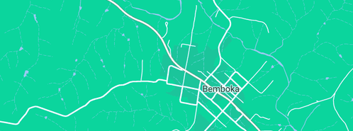 Map showing the location of Service One Alliance Bank in Bemboka, NSW 2550