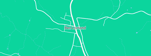 Map showing the location of Ben Lomond Public School in Ben Lomond, NSW 2365
