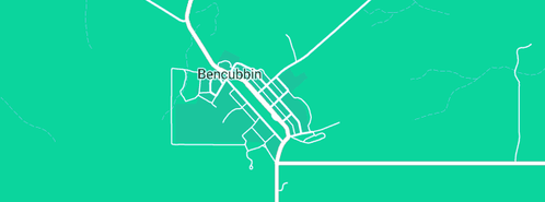 Map showing the location of Bencubbin Smash Repairs in Bencubbin, WA 6477