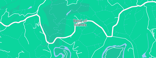 Map showing the location of Jim's Handyman in Bend Of Islands, VIC 3097