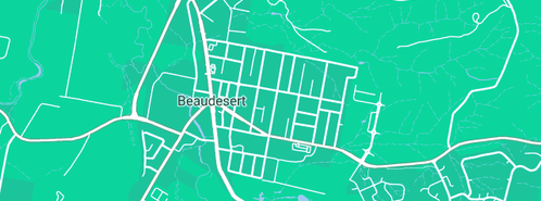 Map showing the location of Natrad Beaudesert in Beaudesert, QLD 4285