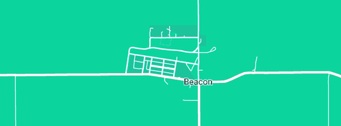 Map showing the location of Ninghan Spraying & Ag Services in Beacon, WA 6472