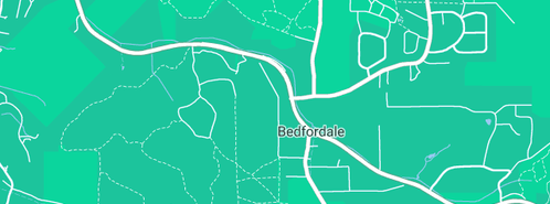 Map showing the location of Bedfordale Live Barramundi in Bedfordale, WA 6112