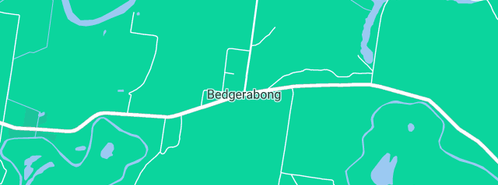 Map showing the location of Bedgerabong Chaff Mill in Bedgerabong, NSW 2871