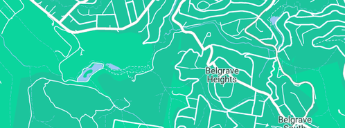 Map showing the location of Interactive Books in Belgrave Heights, VIC 3160
