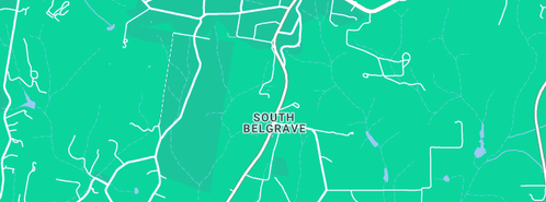 Map showing the location of State Dance Association in Belgrave South, VIC 3160