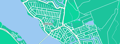 Map showing the location of Harcourts Bribie Island in Bellara, QLD 4507
