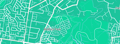 Map showing the location of Australis Digital in Bellbird Park, QLD 4300