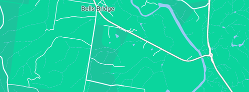 Map showing the location of Gympie Turf Supplies in Bells Bridge, QLD 4570