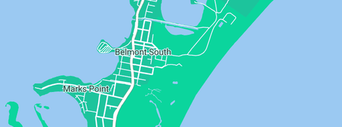 Map showing the location of Belmont Auto Air Conditioning in Belmont South, NSW 2280