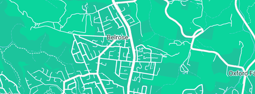 Map showing the location of Mandzonique Model Management in Belrose West, NSW 2085